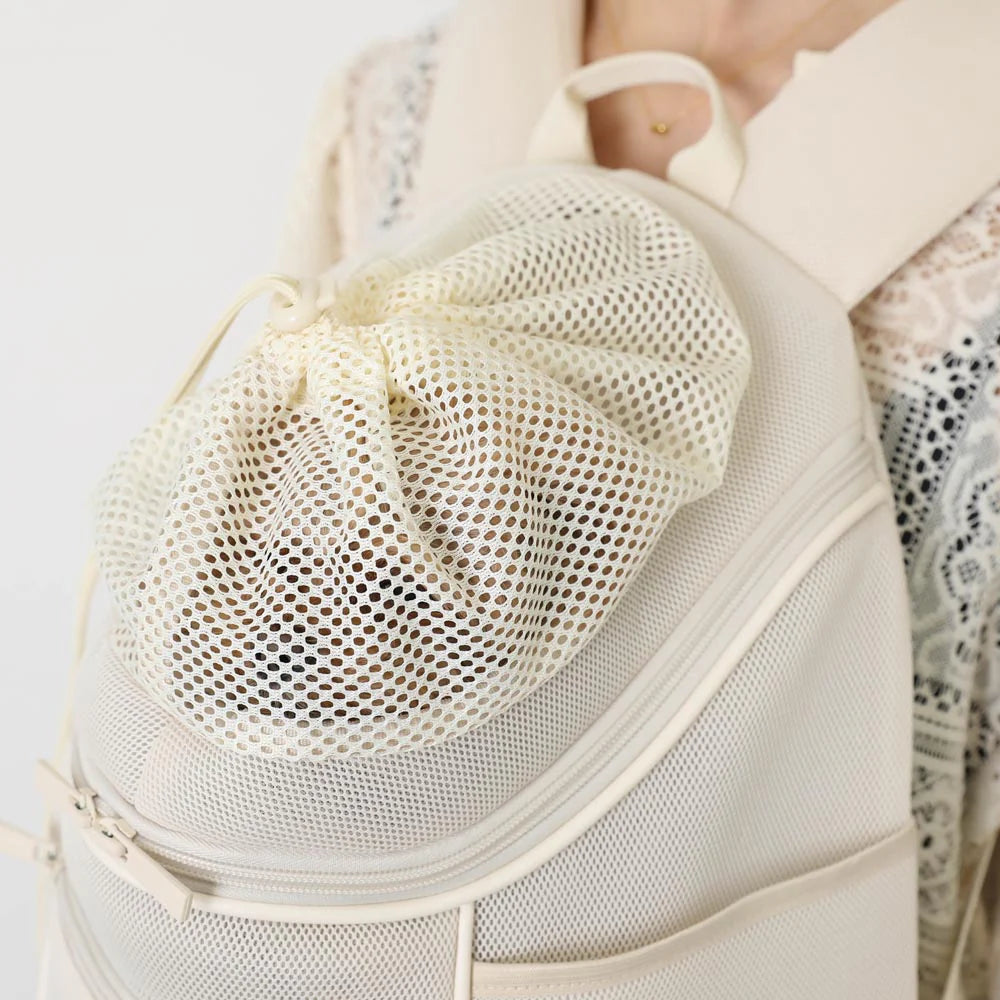 Lightweight Mesh Drawstring Backpack