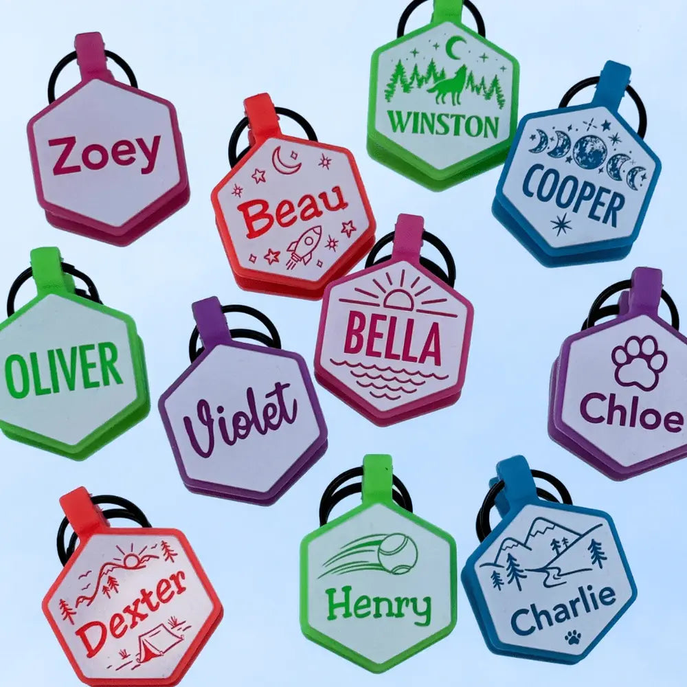 Mini Pet Tag - Glow In The Dark