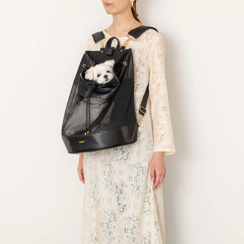 2-Way Mesh Drawstring Bag