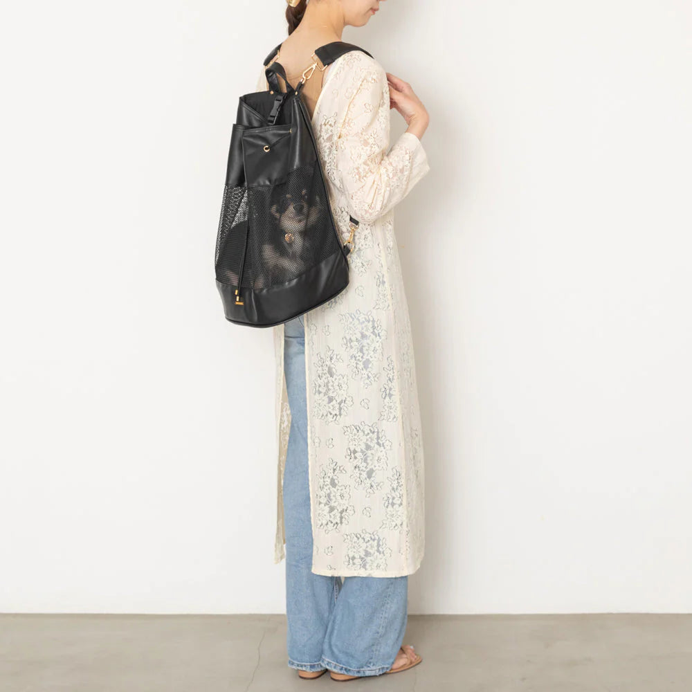 2-Way Mesh Drawstring Bag