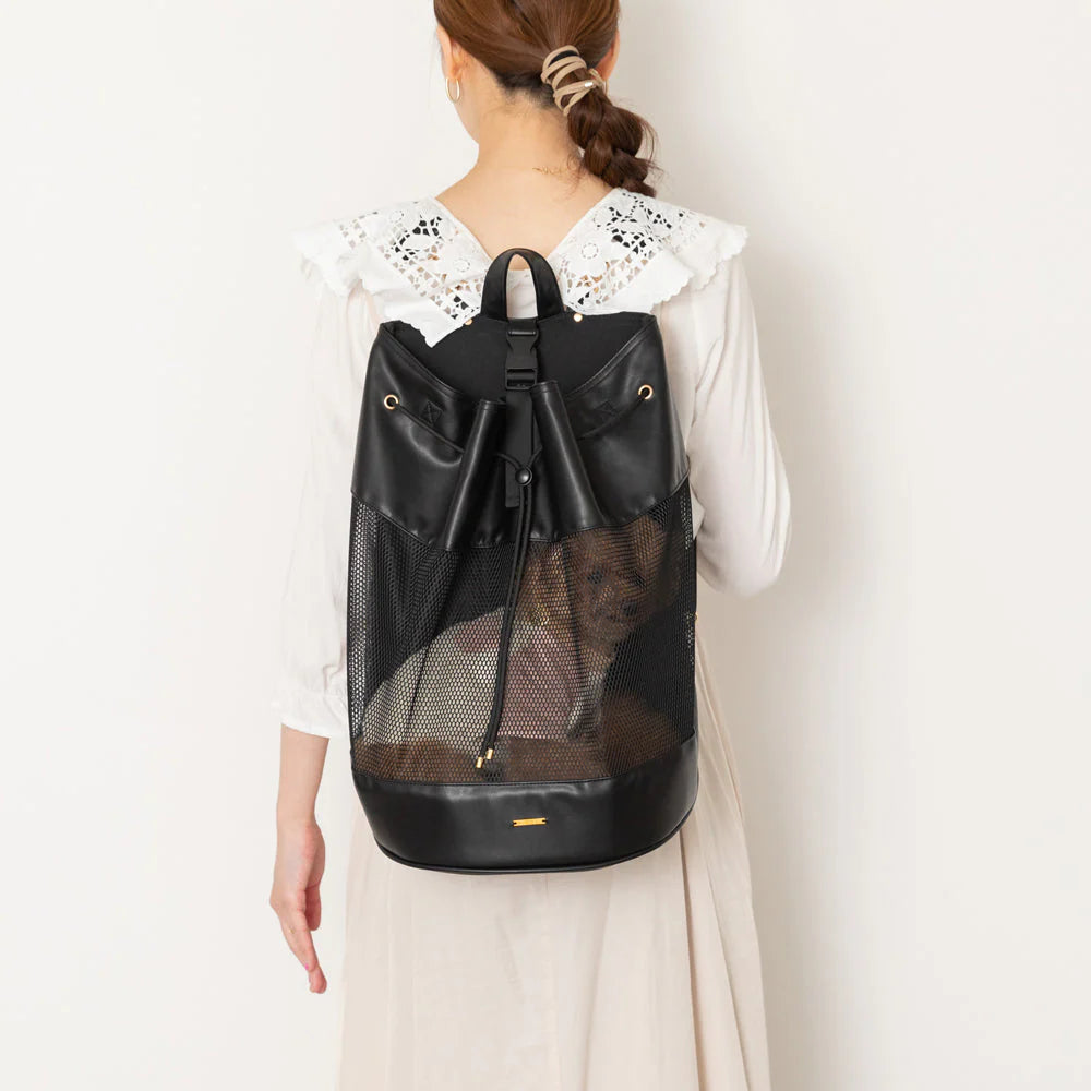 2-Way Mesh Drawstring Bag
