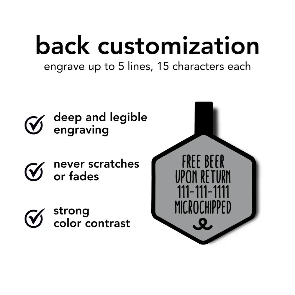 Mini Pet Tag - Design Your Own