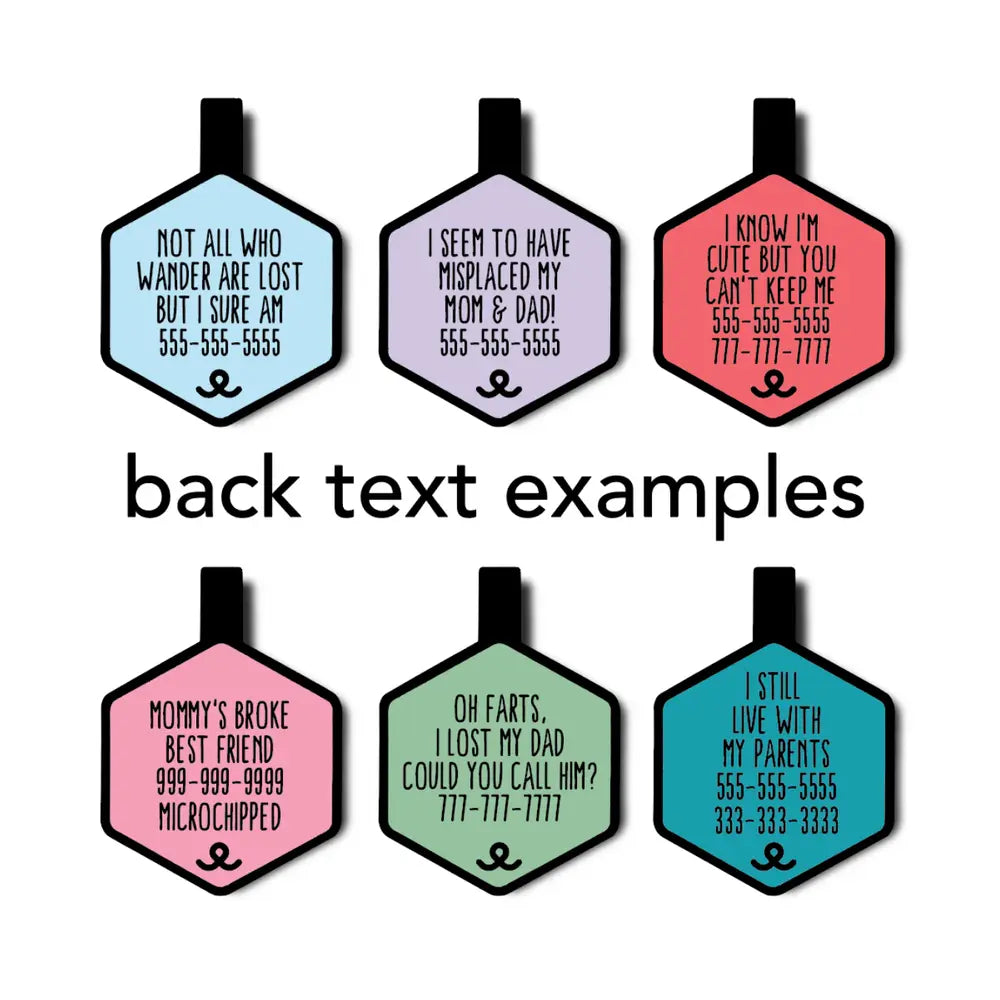Mini Pet Tag - Design Your Own