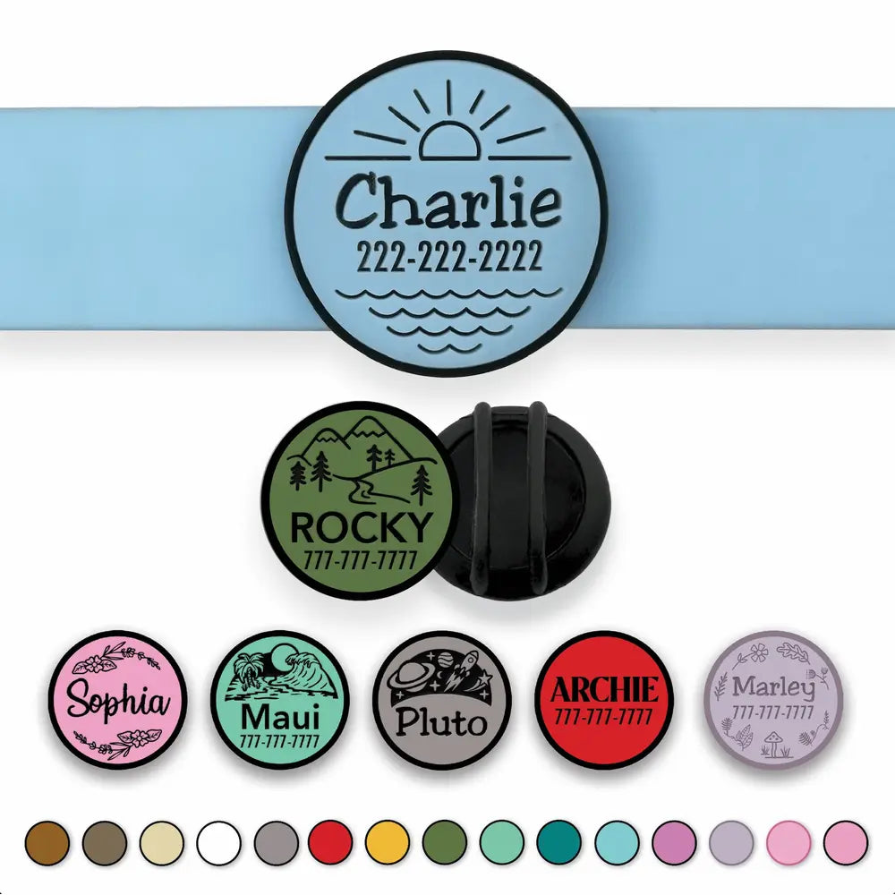 Slide On Pet Tag - Design Your Own