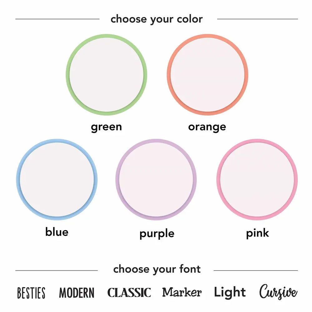Slide On Pet Tag - Glow in the Dark