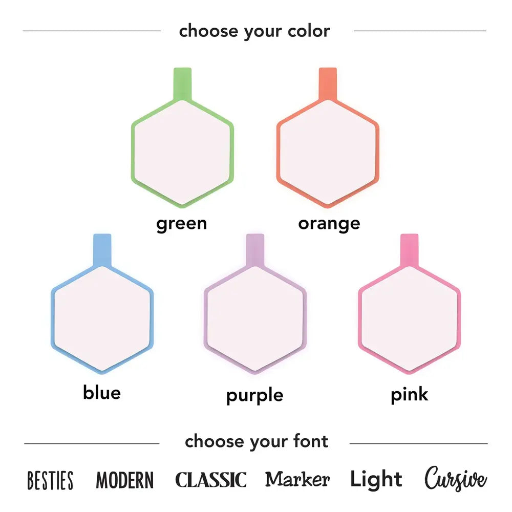 Mini Pet Tag - Glow In The Dark