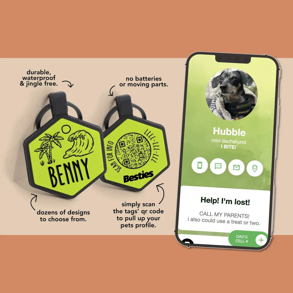 Mini Pet Tag - Design Your Own